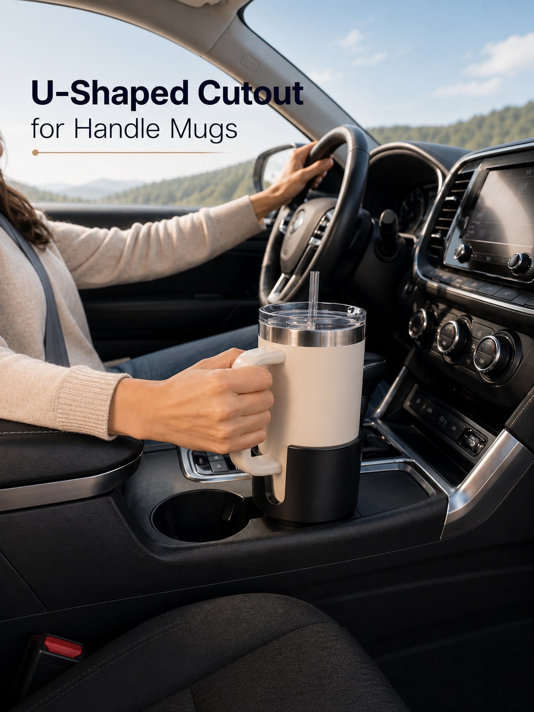 Tablet Accessories For Car - Adaptateur extenseur de porte-gobelet de voiture