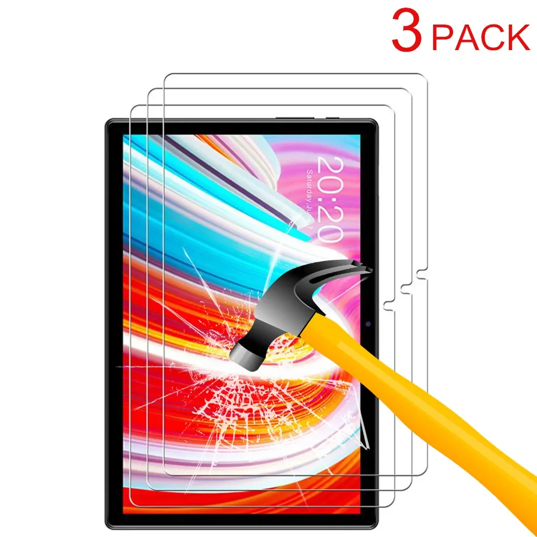 Teclast Tablet Accessories - Protecteur d'écran en verre HD, 3