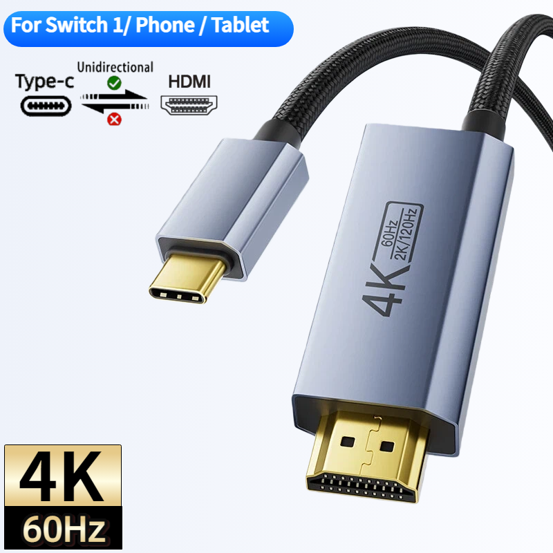 Hdmi Adapter Tablet - Station d'accueil pour Nintendo Switch1 Câble