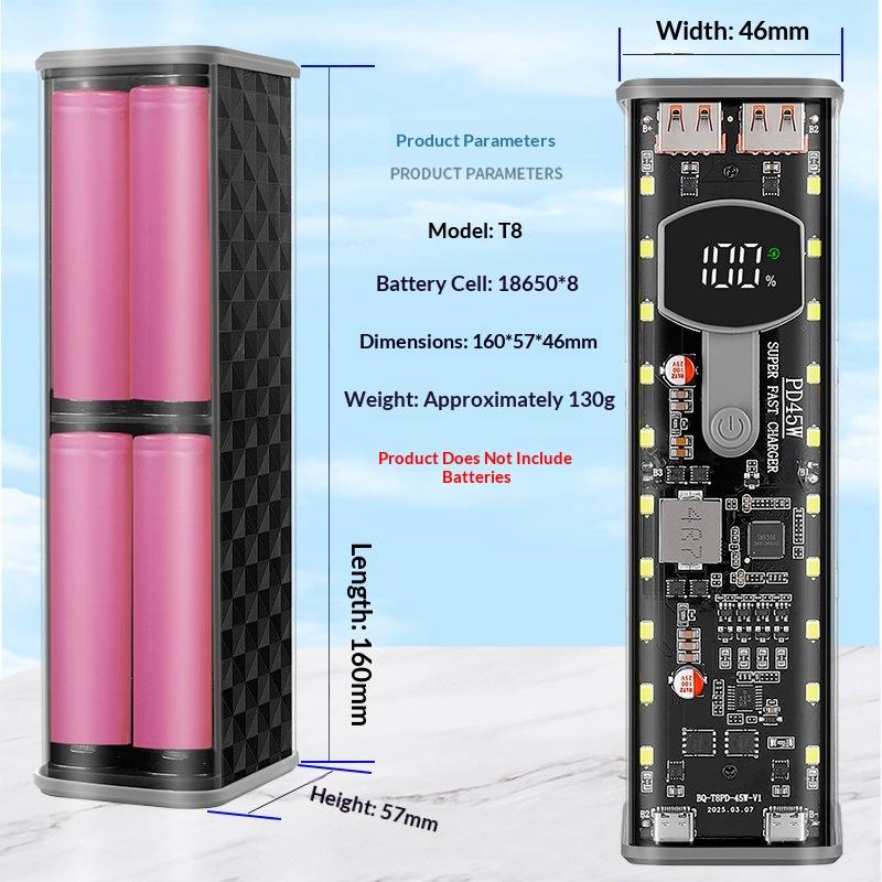Tablet Accessories For Students - Boîtier de batterie externe DIY 8