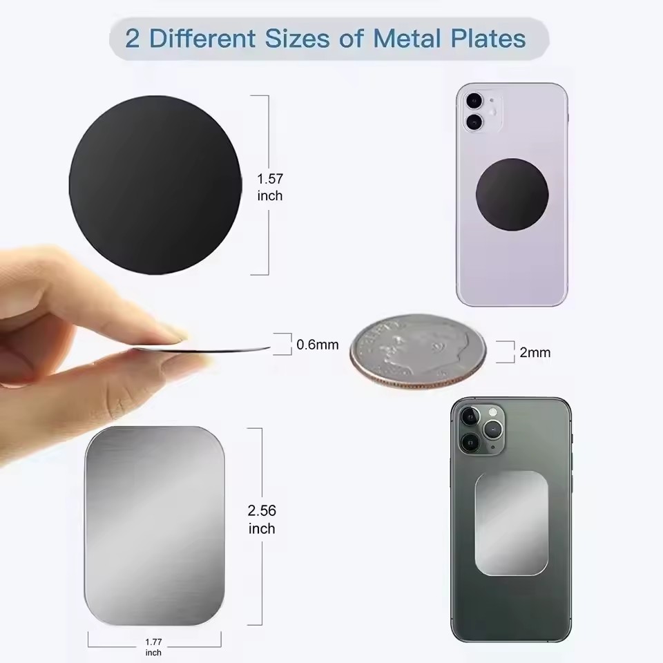 5/10 pièces Plaques Métallique - Tablet Accessories For Car avis et prix