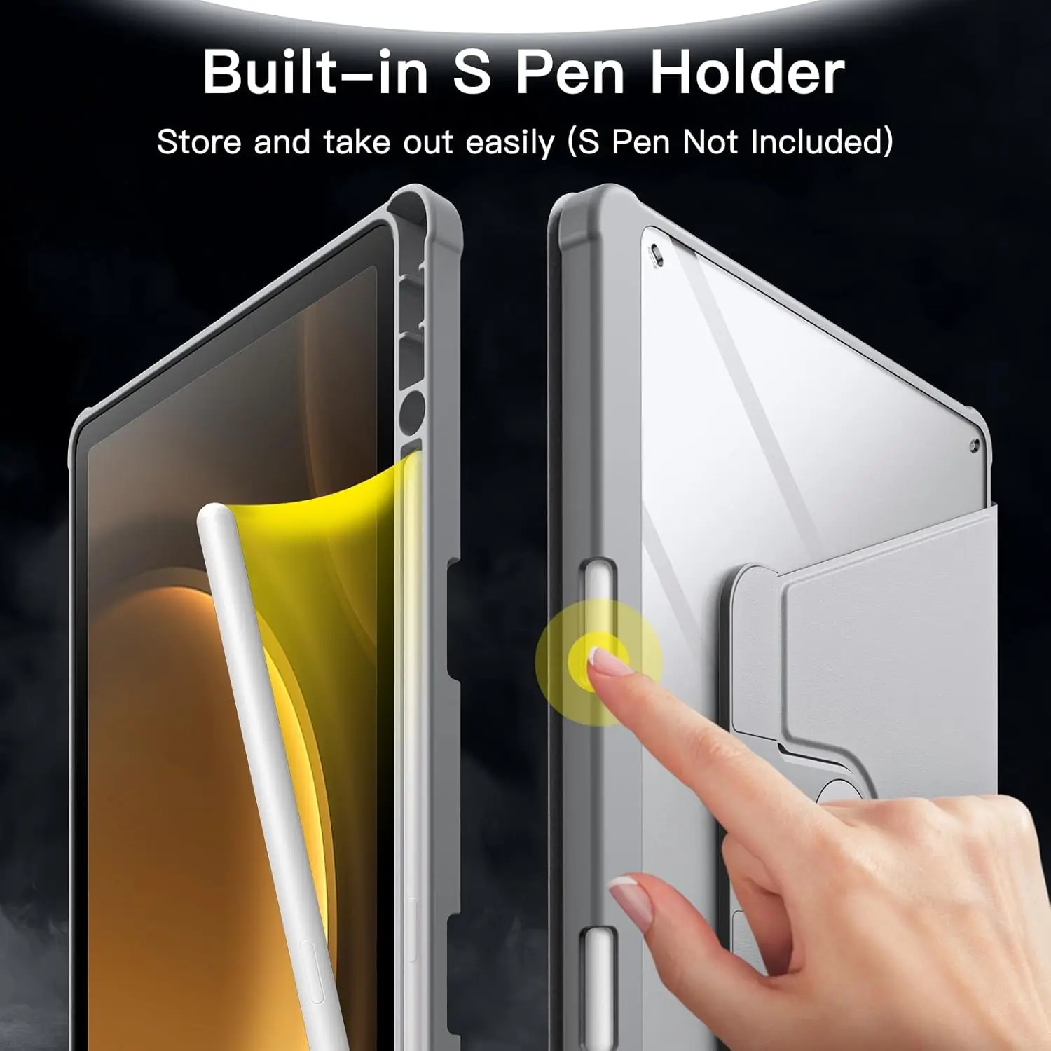 Étui avec support pour stylet  - Samsung Tablet A9 Accessories avis et prix