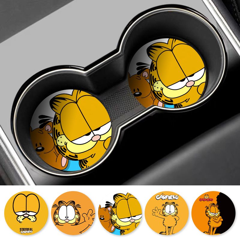 Sous-verre de voiture Garfield - Tablet Accessories For Car avis et prix