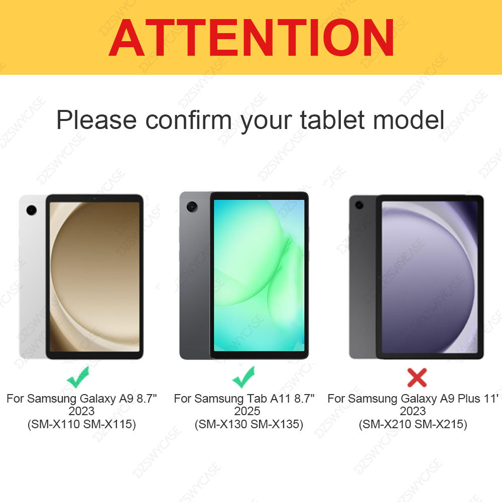 Coque en silicone pour Samsung - Samsung Tablet A9 Accessories avis et prix